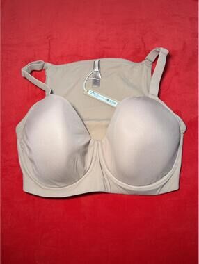 Skims Fits Everybody Full Coverage Back Smoothing Bra Color Sienna Size 36DDDD